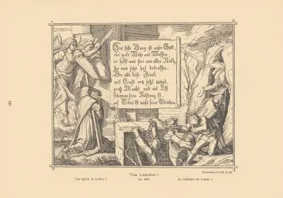 The hymn of Luther I von Alfred Rethel