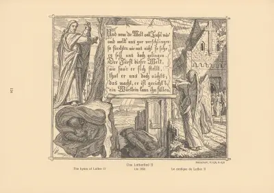 The hymn of Luther II av Alfred Rethel