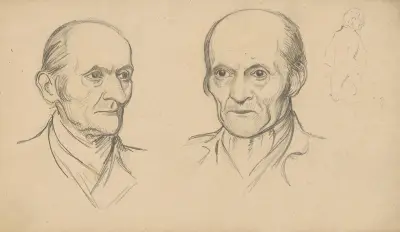 An elderly man., Alfred Schmidt