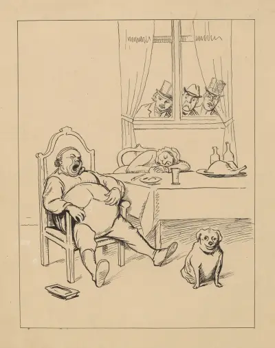 Danish Referendum. (After Wilhelm Marstrand), Alfred Schmidt