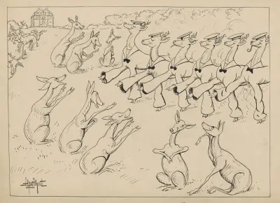 English Invasion in Dyrehaven av Alfred Schmidt