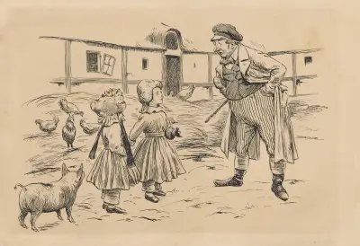 Girls on a farm av Alfred Schmidt