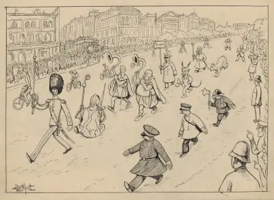 Here come the Danish mayors, av Alfred Schmidt