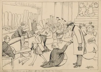 Here, Klude and Ben are welcomed. av Alfred Schmidt