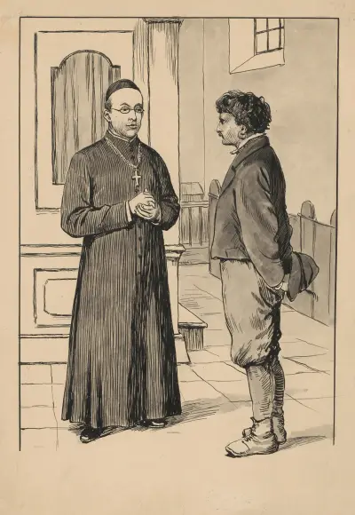 Præst og landevejsridder, Alfred Schmidt