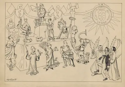 Proposal for a more festive ceremony at the opening of Parliament av Alfred Schmidt