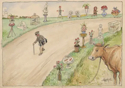 Die dunkle Landstraße kann hell und gemütlich werden von Alfred Schmidt