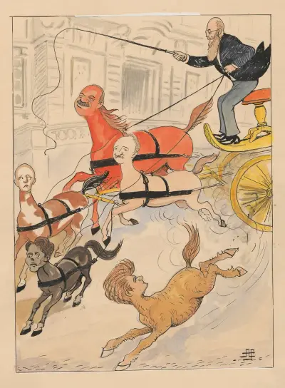 Regeringens fyrspann av Alfred Schmidt