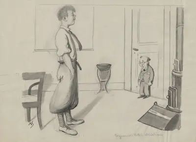 The inspector at Klø’s place – von Alfred Schmidt