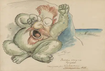 The troll awakens av Alfred Schmidt