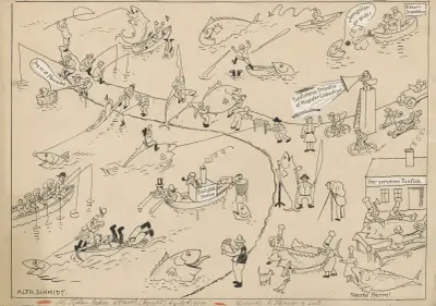 Tuna fishing at Sjællands Odde av Alfred Schmidt