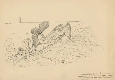 While we sail on the blue waves av Alfred Schmidt