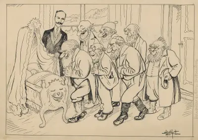 Ja, där ligger hon, den lilla prinsessan! av Alfred Schmidt