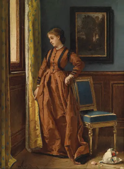 Déjà (c1862-1864) av Alfred Stevens