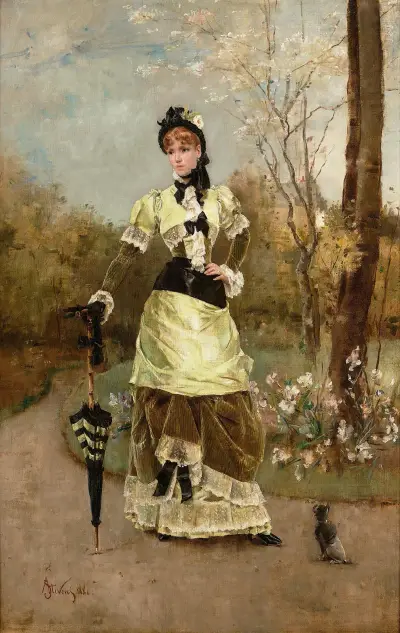 La Parisienne av Alfred Stevens