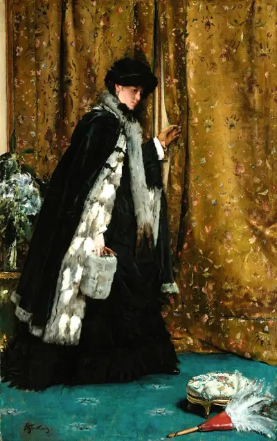 Morgonbesöket av Alfred Stevens