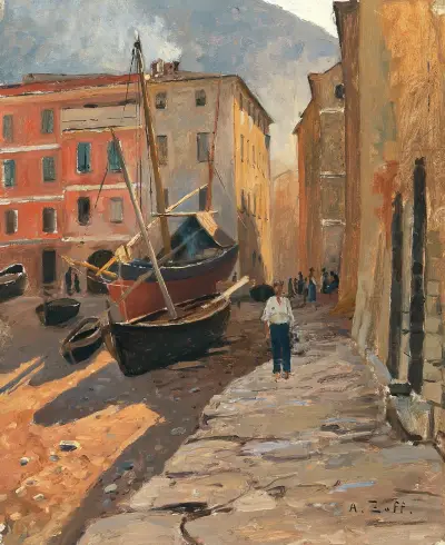 En hamn på Rivieran av Alfred Zoff