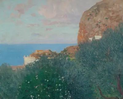 Capri av Alfred Zoff