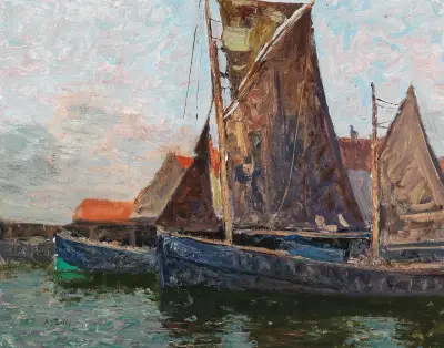 Sail Boats av Alfred Zoff