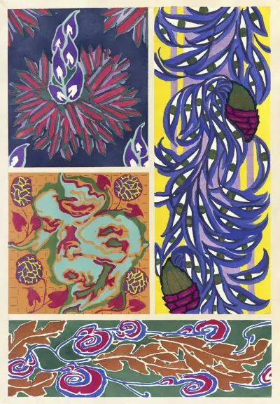 Floréal; dessins & coloris nouveaux Pl.13 av Emile-Allain Séguy