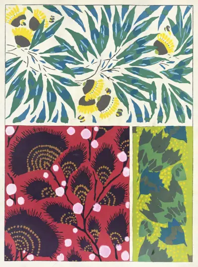 Suggestions pour étoffes et tapis Pl.04 av Emile-Allain Séguy