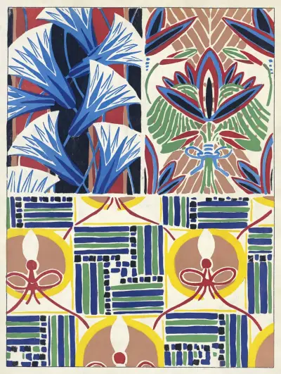 Suggestions pour étoffes et tapis Pl.16 av Emile-Allain Séguy