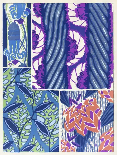 Suggestions pour étoffes et tapis Pl.20 av Emile-Allain Séguy