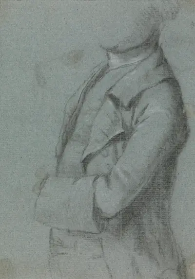 Costume Study for a Portrait of a Man av Allan Ramsay