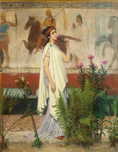 A Greek Woman av Lawrence Alma-Tadema