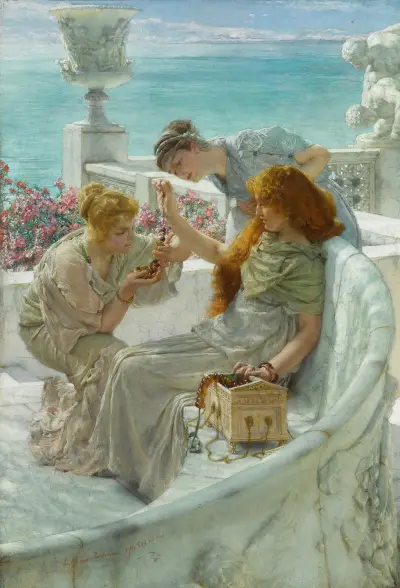 Fortune’s Favourite av Lawrence Alma-Tadema