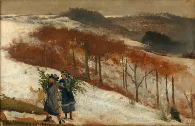 Landschaft im Wienerwald av Lawrence Alma-Tadema
