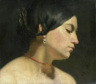 Mary Magdalene, 1854 av Lawrence Alma-Tadema