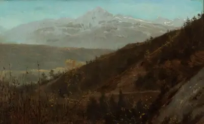 Mountain landscape av Lawrence Alma-Tadema