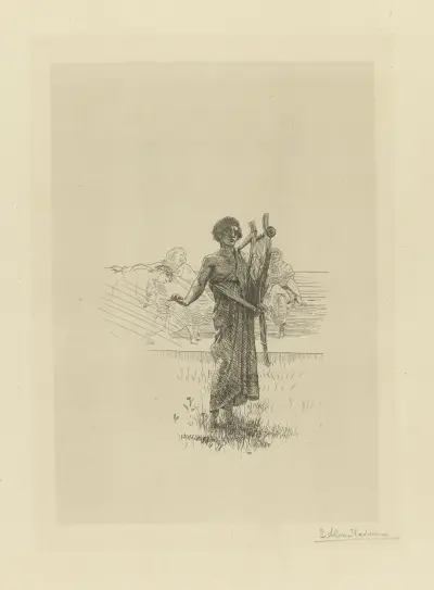 Schets voor de improvisator, 1878 – nr 2 av Lawrence Alma-Tadema