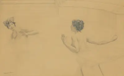 Splashing; the bathers – nr 1 av Lawrence Alma-Tadema