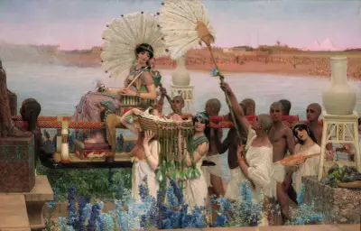 The finding of Moses av Lawrence Alma-Tadema