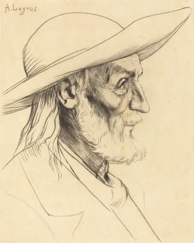 Breton Peasant (Paysan breton) II av Alphonse Legros