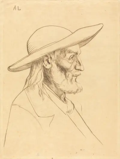 Bretonsk bonde av Alphonse Legros