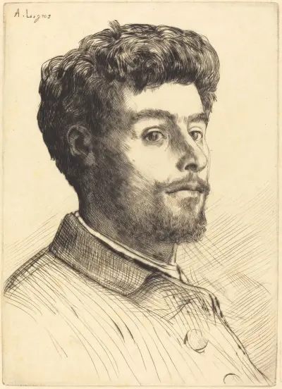 Frederic Regamey av Alphonse Legros