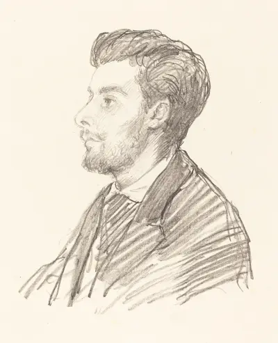 Frederic Regamey II av Alphonse Legros