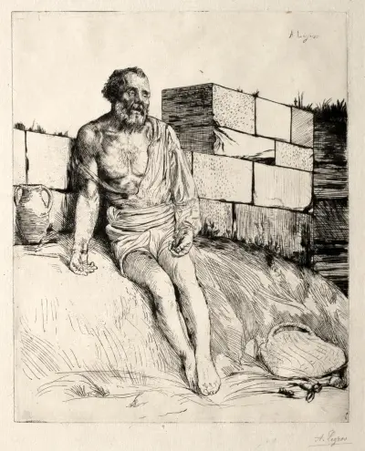 Job av Alphonse Legros