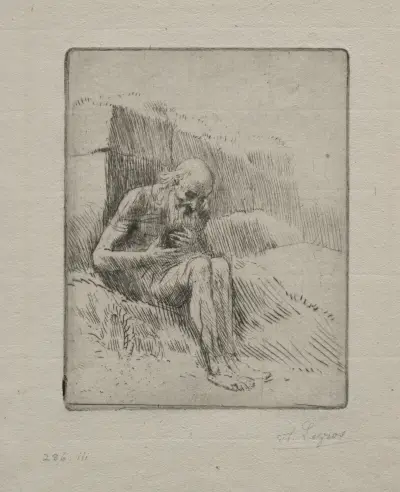 Job av Alphonse Legros