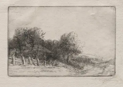 Landscape 7 av Alphonse Legros