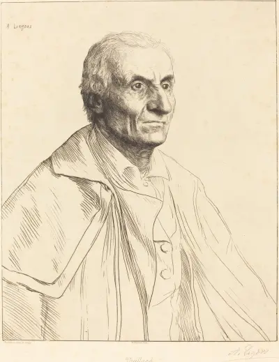 Large Spaniard (Le grand Espagnol) II av Alphonse Legros