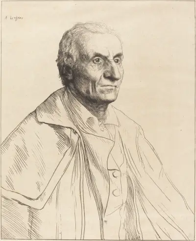 Large Spaniard (Le grand Espagnol) av Alphonse Legros
