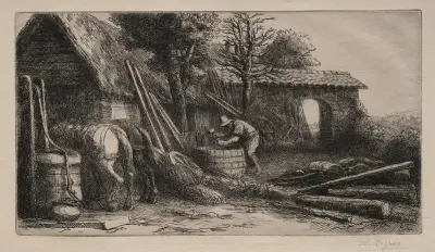 Le Tonnelier av Alphonse Legros
