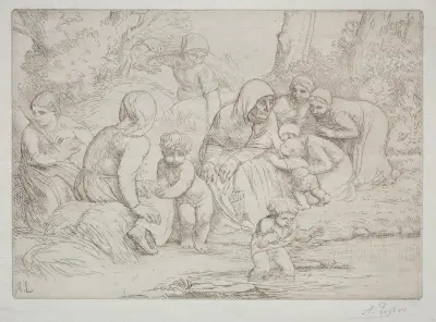 L’Été av Alphonse Legros