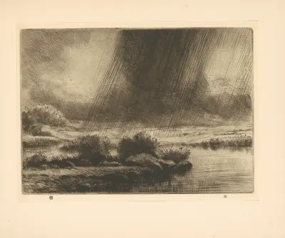L’orage av Alphonse Legros
