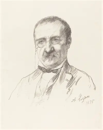 M. Champfleury av Alphonse Legros