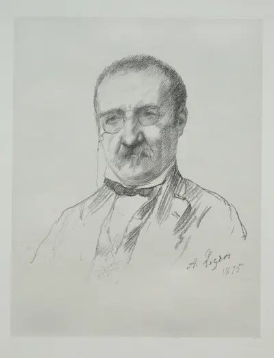Mr. Champfleury av Alphonse Legros